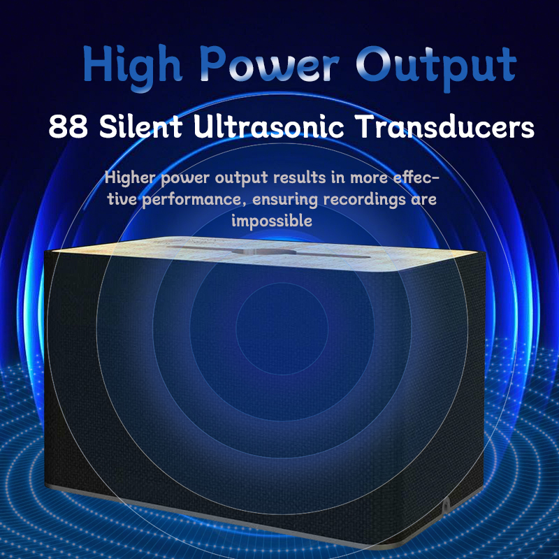 360 Degree Audio Blocker High Power Anti Voice Recording for Sound Shielding