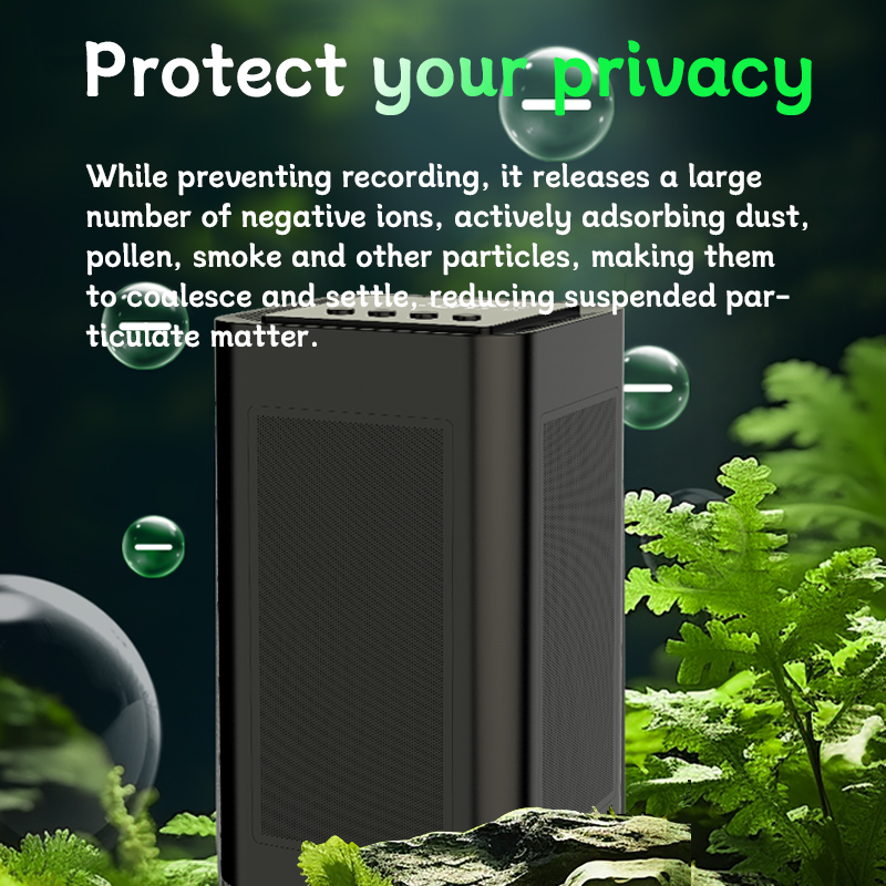 360 Degree F28 Anti-recording Audio Recording Voice Jammer White Noise to Prevent Eavesdropping Wide Range Anti Voice Recorder