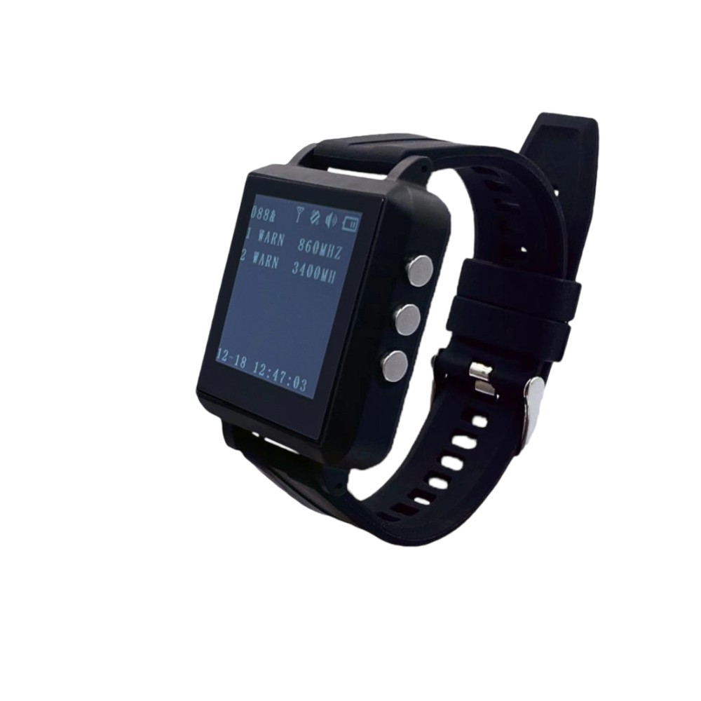 Handheld and Wristband Drone Detector with Remote Control Frequency Data Team Transmission