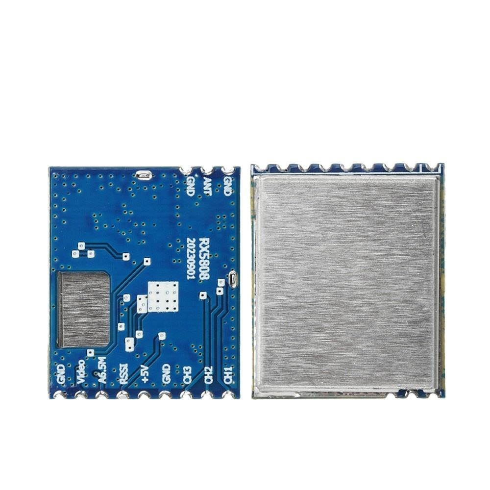 VRX RX5808 Audio and Video Receiver Module SPI Control Switch 5.8g Broadband FM Synchronous Reception