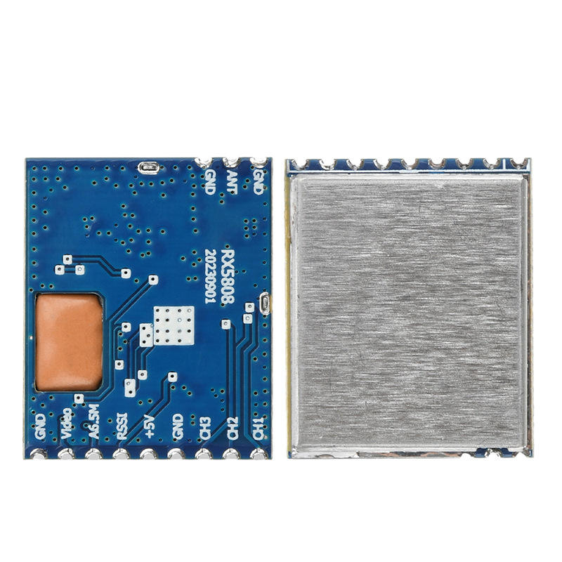 VRX RX5808 Audio and Video Receiver Module SPI Control Switch 5.8g Broadband FM Synchronous Reception