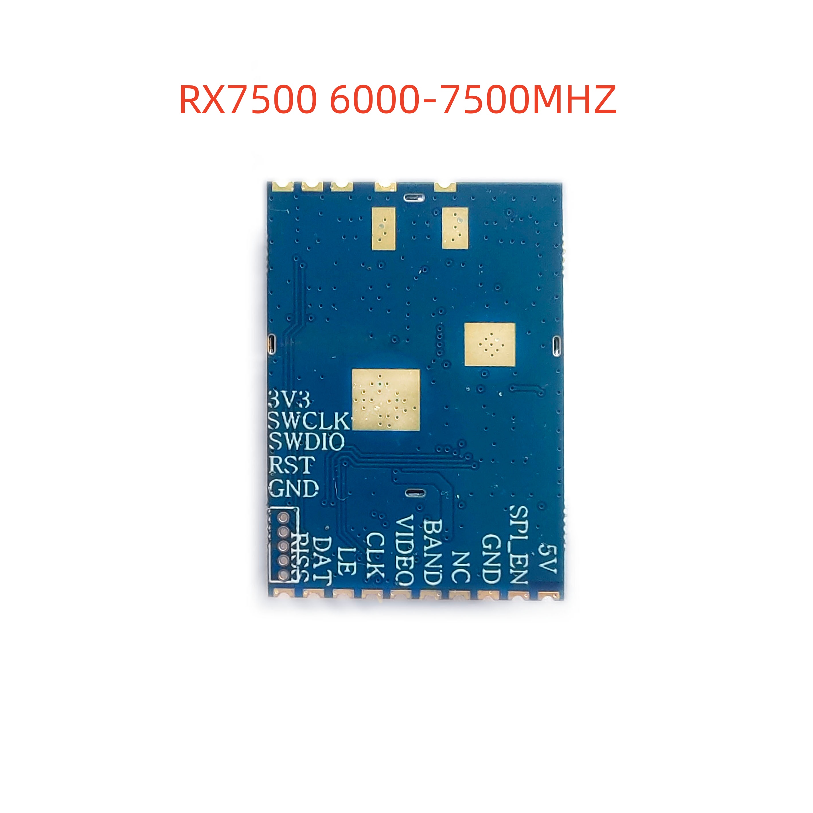 RX7500 Professional Video Receiver Module 7.2GHz (6000-7500MHz) with RSSI Output